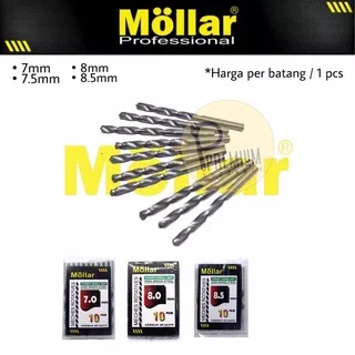 MATA BOR BESI HSS 7MM , 7,5MM 8MM , 8,5MM BOR PLAT 7 MM ; 7,5 MM ; 8 MM ; 8,5 MM MATA BOR DRILL BIT HSS MURAH