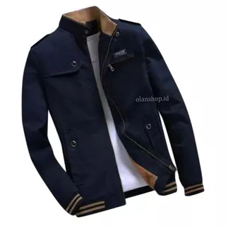 [SIAP KIRIM] JAKET BOMBER CHAMPION SENSOR PRIA ORIGINAL POLOS JACKET CLASSIC KANVAS COWOK KEREN