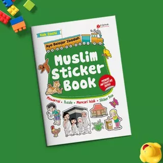 BUKU STIKER ANAK MUSLIM BELAJAR IBADAH Buku Buku Anak Edukasi Buku Anak Paud Buku Edukasi Anak ZIYAD