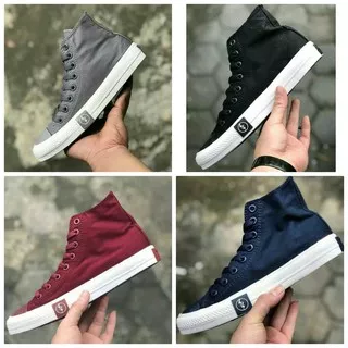 SEPATU SNEAKER SEKOLAH CONVERSE ALL STAR UNDEFEATED CHUCK TAYLOR II HIGH HITAM 37 38 39 40 41 42 43