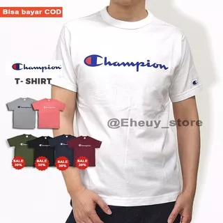Kaos Champion Script logo Japan Market Tshirt champion original