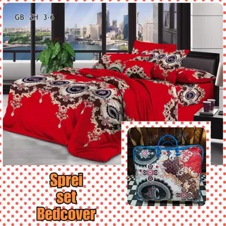 [BEDCOVER SET SPREI] Bedcover Set Minimalise 160x200 180x200 | Bedcover/Set Badcover/Betcover Murah Homemade Motif Love Brown - Badcover Set Murah Katun Disperse - Bedcover King Queen - UK 180x200 160x200