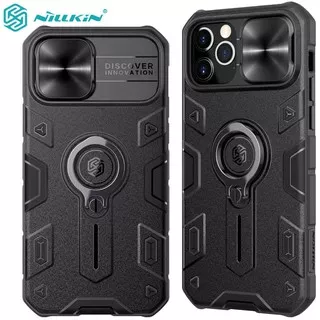 Nillkin Camshield Armor Case iPhone 12 - 12 Pro 6.1 - Camera Protector Fit Casing Original Black