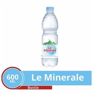 Le Mineral botol 600ml 1 dus ( KHUSUS GOJEK )