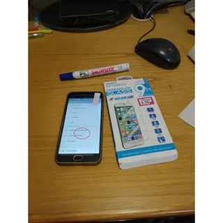 [Free Ongkir] iPhone 6+ / 6s+ Matt Diamond Premium Tempered Glass Anti Blue Light