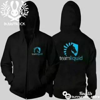 Jaket DOTA 2 TEAM LIQUID Hoodie Zipper  Ukuran m l xl xxxl xxxxl xxxxxl/2XL 3XL 4XL 5XL/Jaket Game