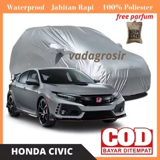 HONDA CIVIC Cover Mobil Sarung Mobil Honda Civic Bisa COD Waterproof Merk ONE WAY Awet S3J0 Free Parfum Kopi Cover Mobil Cover Outdoor Jahitan Rapi Selimut Penutup Body Mobil Murah Tahan Air Bahan Poliester Premium Press Body Mobil