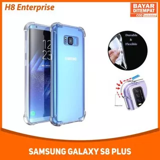 H8 Anti Crack Samsung Galaxy S8 Plus Soft Case Bening Samsung S8 Plus