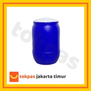 [GOJEK/GRAB] Tong Air + Tutup 120 Liter / Gentong Besar / Drum Tempat Sampah Plastik Green Leaf 0512
