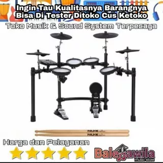 Drum Elektrik Electric Drum Set Nux DM 7 New NUX DM7 Ori Garansi Resmi