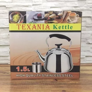 Teko Kopi Stainless / Ceret Kopi anti karat + Saringan kopi teh