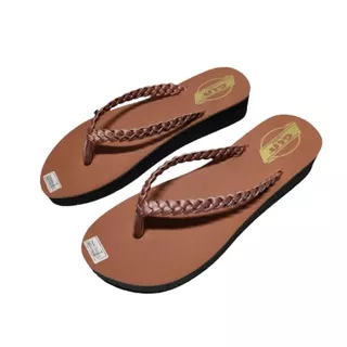 Sandal Wedges Dewasa Andin Kepang Terbaru l Sandal