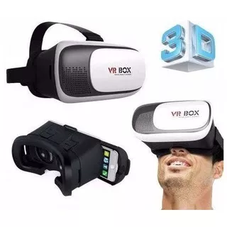 VR Box Headset / VR Box / Populer Virtual 3D / VR Box 3D Premium / Virtual Kacamata Nonton Video