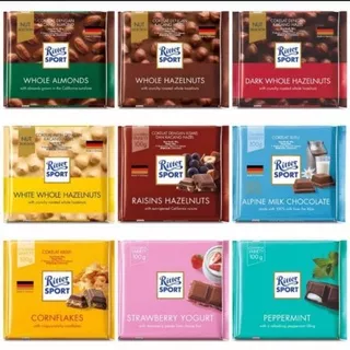 RITTER SPORT Chocolate 100gr - Coklat RITTER SPORT