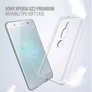 Softcase Silikon Sony Xperia XZ2 Premium Clear Bening Docomo Au softbank Global  oke
