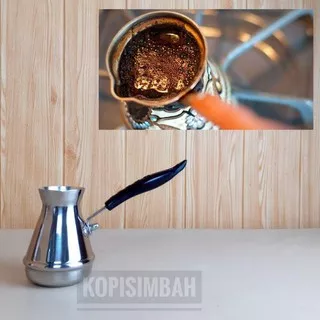 Ibrik Turkish Coffee Maker Pot 500 ml Alat Pembuat Kopi Turki 2 cups