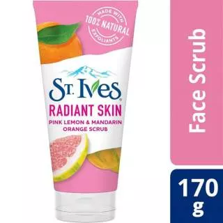 170 Gram ST. Ives Radiant Skin Pink Lemon & Mandarin Orange Scrub