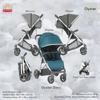 Oyster Zero New Colour / Kereta Dorong Bayi Oyster Zero