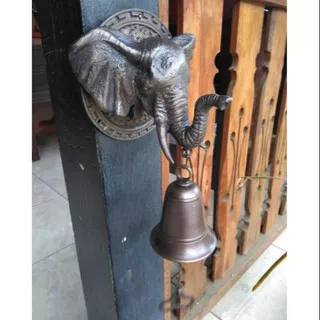 Bel Pintu Gajah / Brass Doorbell - Bel Pintu Antik Bre_Store