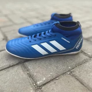 Sepatu Futsal Adidas Predator controlskin biru sport gerigi ori vietnam kaoskaki reborn turf