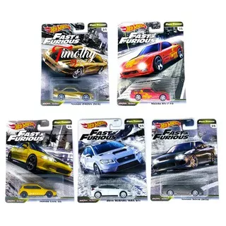 Hotwheels Fast And Furious Fast Tuners Set Isi 5 pcs Honda Civic Eg dll