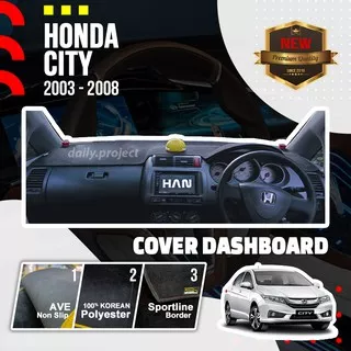 Cover Dashboard Honda City 2003/2008 City Brio BRV Civic CRV Freed HRV Jazz Mobilio Stream