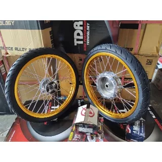 Paket Rakit TDR 140/160x17+Tromol VND Beat,Scoopy,Vario+Ban Comet 60/80+70/80-17