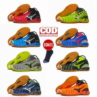 Sepatu Volly Mizuno Wave Tornado X Mid Pria / Sepatu Voli Mizuno Tornado X / Sepatu Volley Mizuno