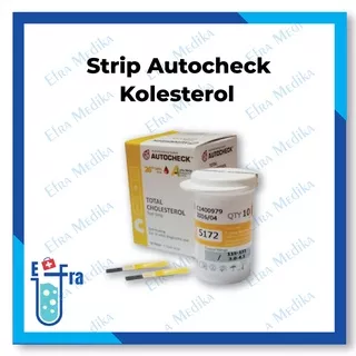 Strip Kolesterol Autocheck/Strip Cholesterol Autocheck isi 10