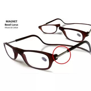Kacamata Magnet/Gantung Bezel Lurus (jarang ada)