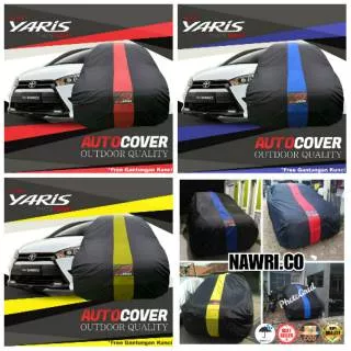 Cover Mobil Toyota Yaris Sarung Penutup Body Mobil Toyota Yaris Waterproof Nano Polyster