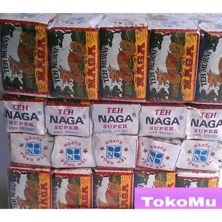 Teh Naga Seduh 1 pack isi 10 (Bungkus Kertas)