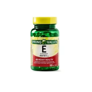 Spring Valley Vitamin E 400 IU - 100 Softgels