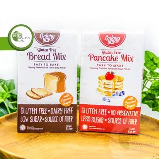 Ladang Lima - Tepung Pancake Mix 220gr & Bread Mix 311gr Gluten Free