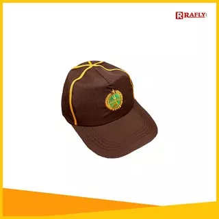 Topi Pramuka - Topi Pramuka SD - Topi Siaga Pramuka - Perlengkapan Pramuka / Rafly Jaya