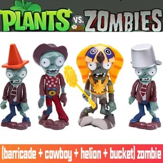 Plant vs Zombie Toy Barrier Iron barrel zombie Boy