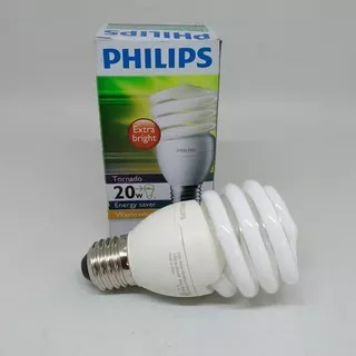 Lampu Philips Tornado 20W 20 Watt WWL WarmWhiteLight KUNING