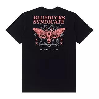 Blueducks Syndicate Butterfly Tshirt - Black