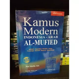 [Original] Buku Kamus Modern Indonesia Arab Al Mufied by Nur Mufid, MA