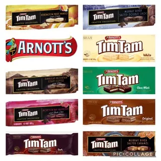 Tim Tam Classic  Timtam Australia Original /Dark Biskuit 200g Import Aussie