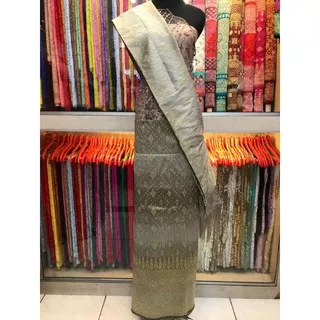 Songket kalimantan bordir selendang