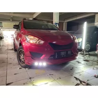 Bodykit datsun Go+ 3 baris mentah satu set plus led depan belakang