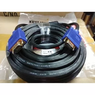 KABEL VGA 50M HIGH QUALITY (GOLD PLATED) / VGA 50 METER / VGA 50 M VGA