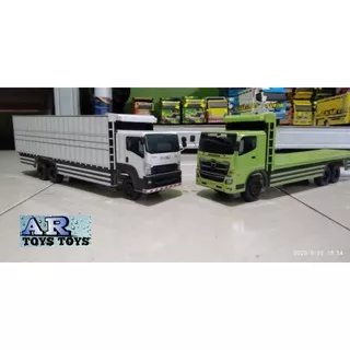 miniatur truk tronton giga hino variasi lampu/miniatur truk