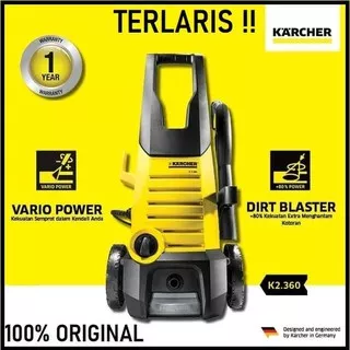 Karcher K2 .360 Jet Cleaner Mesin Cuci Mobil dan Motor High Pressure | Karcher K2.360