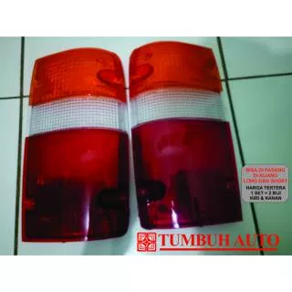 Mika Stoplamp Kaca Lampu Belakang Lubang 4 Kijang Super G Grand Long Short KF 50 40 1 Set 2 Biji Pcs