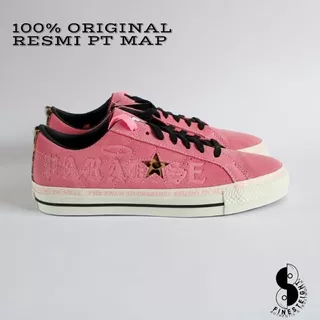 Converse Cons One Star Pro x Sean Pablo 90`s Pink/Black/Egret Original 171325C