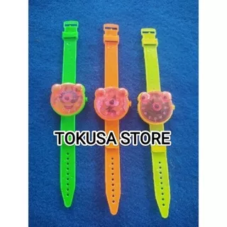 ( JAM TANGAN ANAK PLASTIK )(HARGA /1PCS) Mainan anak/mainan grosir/aksesoris grosir/souvernir grosir/mainan murah/aksesoris murah/souvenir murah/mainan jadul/mainan unik/aksesoris unik/souvernir unik/mainan lucu/aksesoris lucu/souvenir lucu