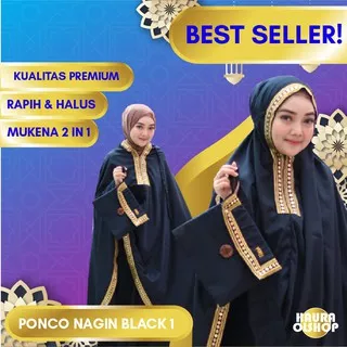 Mukena Dewasa Ponco Nagin Black 1 Cantik Mewah Mukenah Dewasa Katun Jumbo Jepang Travel Traveling Mukena Dewasa Bali Jumbo Travel Katun Jepang Santri Renda Polos Parasut Premium Rayon Mukenah Ponco Mukena Dewasa Bali Mekenah Terbaru Jumbo Parasut Katun