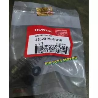 Master rem cakram belakang Honda Supra X 125 . Sonic . Tiger . CBR150 . CB150 . Blade New original